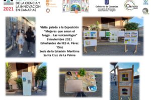 Semanas Ciencia Innovación Canarias 2021. CEGICEP: Las vulcanólogasv